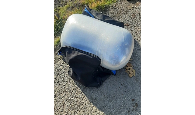Spor çantasının içinden 25 kilogram uyuşturucu çıktı