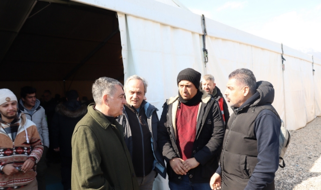 Türkonfed Ve Tüsiad Afet Bölgesini Ziyaret Etti