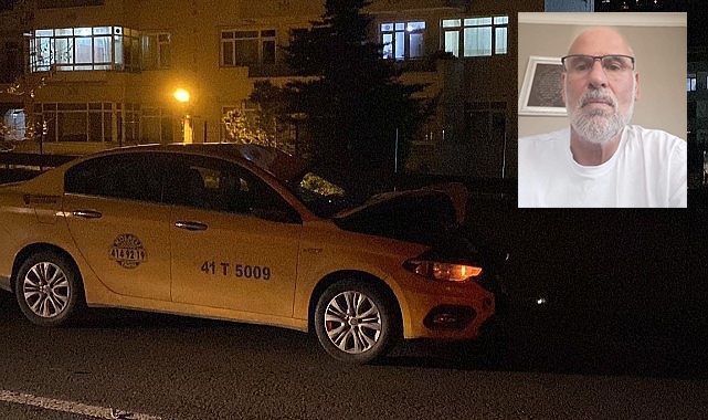 Yolun karşısına geçen yaşlı adama taksi çarptı