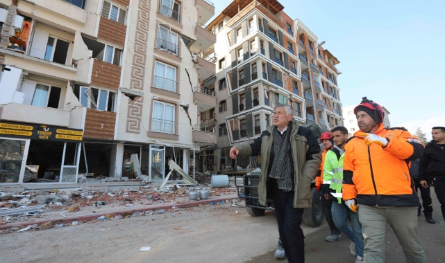 Zeydan Karalar, Hatay'da İncelemelerde Bulundu