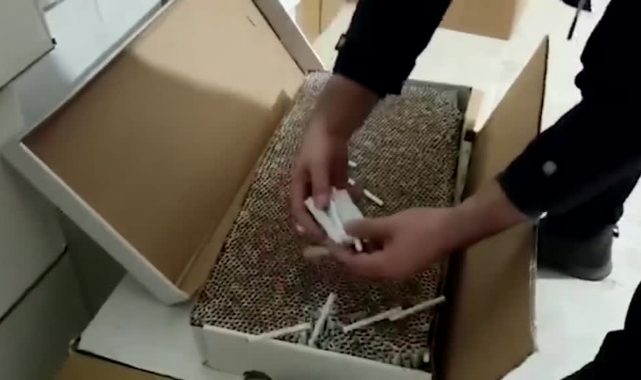 106 Bin 610 Paket Kaçak Sigara Ele Geçirildi
