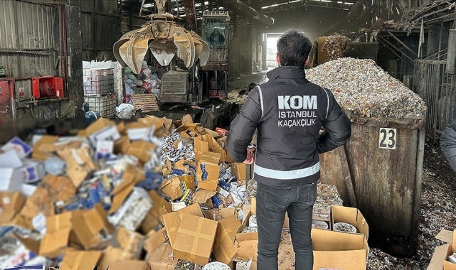 110 Ton Kaçak Ürün Ele Geçirildi