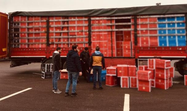 13 Milyon 50 Bin Makaron Ele Geçirildi