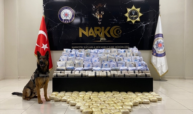 200 Kilo 150 Gram Eroin Ele Geçirildi