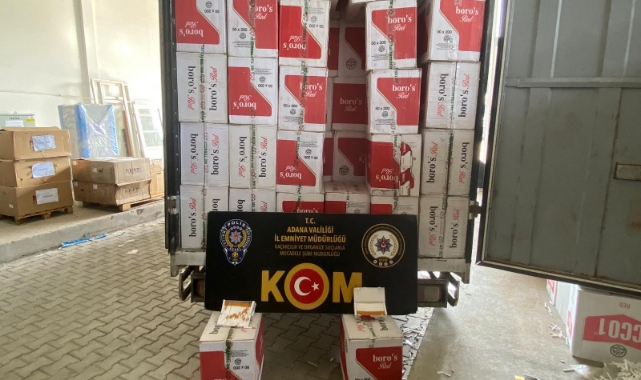 23 Milyon 247 Bin Makaron Ele Geçirildi