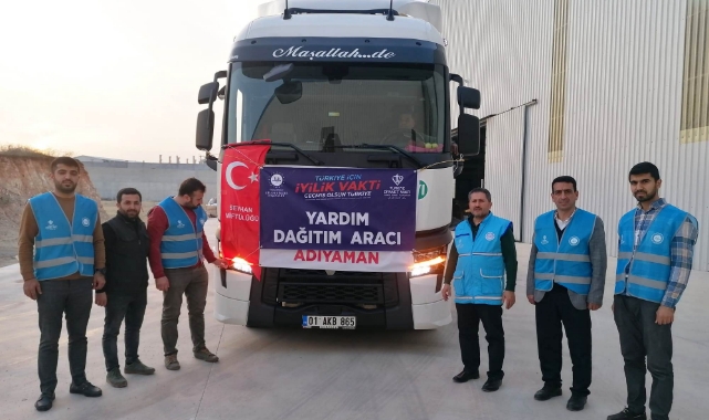 Adanalı Hayırseverler, Deprem Bölgelerine Sebze ve Meyve Gönderdi