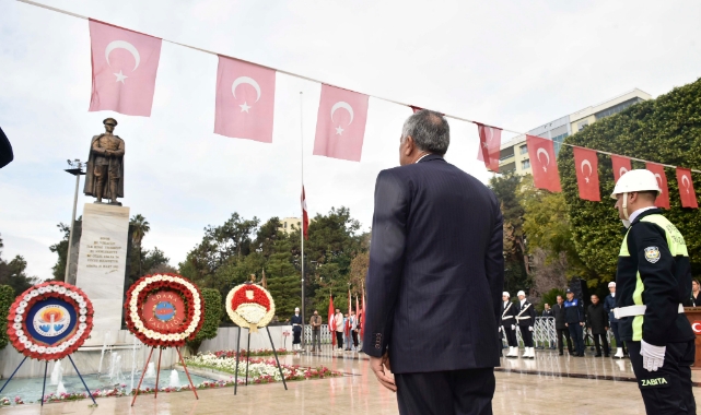 Atatürk’ün Adana’ya Gelişinin 100. Yıl Dönümü Törenlerle Kutlandı
