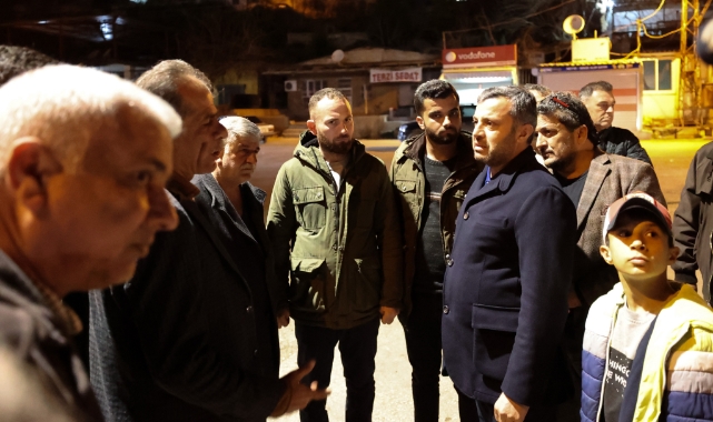 Başkan Kocaispir Gece Deprem Bölgesine Koştu
