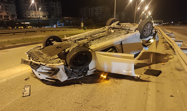 İki Otomobil Çarpıştı: 1 Yaralı