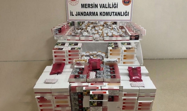Mersin'de Kaçakçılık Operasyonu