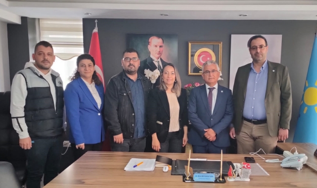 Şaşmaz'dan Büyüköztürk'e Nezaket Ziyareti
