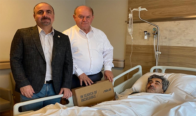 TGF'den Akın Bodur'a ''Geçmiş Olsun'' Ziyareti
