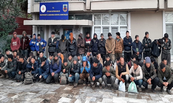 59 Düzensiz Göçmen Yakalandı