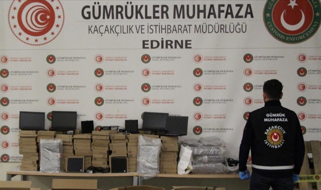 7 Milyon 100 Bin Liralık Kaçak Eşya Ele Geçirildi