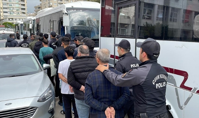 Adana merkezli 5 ildeki suç örgütü operasyonunda 59 tutuklama