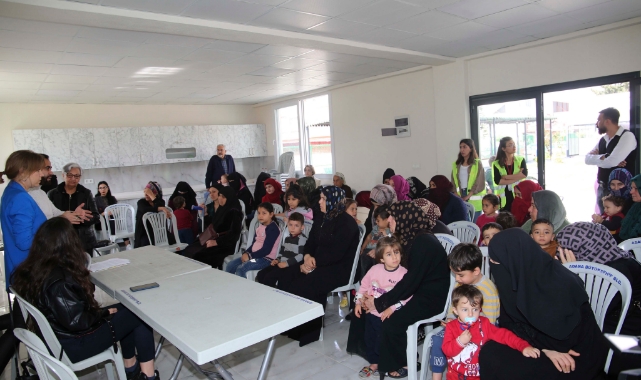 Büyükşehir'den ''Deprem ve Kadın'' Konulu Psikodestek Çalışması