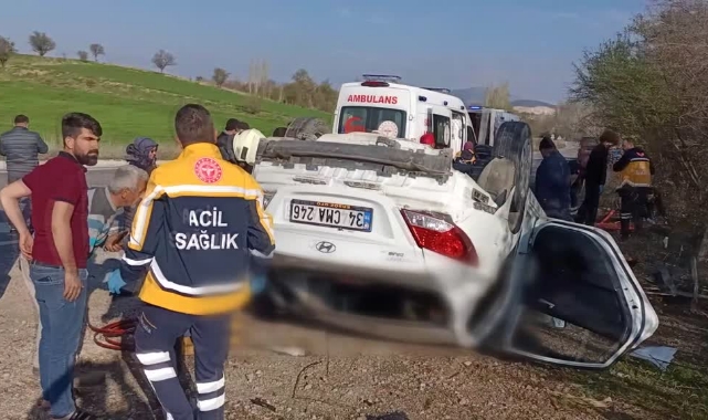 Feci Kaza: 1 Ölü, 2 Yaralı