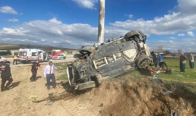 Feci Kaza: 1 Ölü, 3 Yaralı