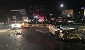 Kavşakta Feci Kaza: 2 Yaralı