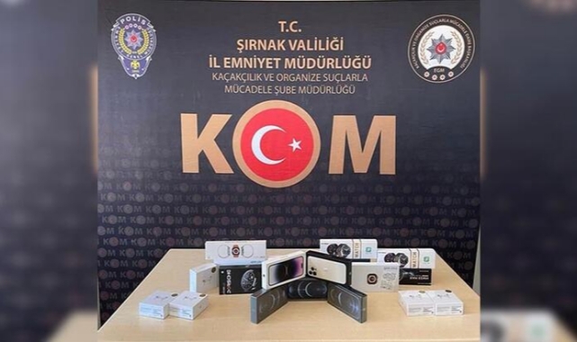 Şırnak'ta Kaçakçılık Operasyonu