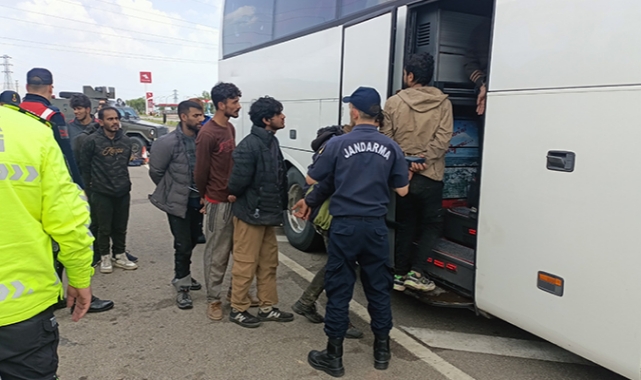 134 Düzensiz Göçmen Yakalandı