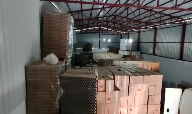 34 Milyon 740 Bin Makaron Ele Geçirildi