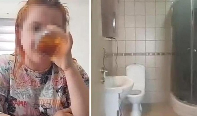 7 Yaşındaki Kızı ile Sevgilisine Duş Aldırıp, Canlı Yayın Açmış!