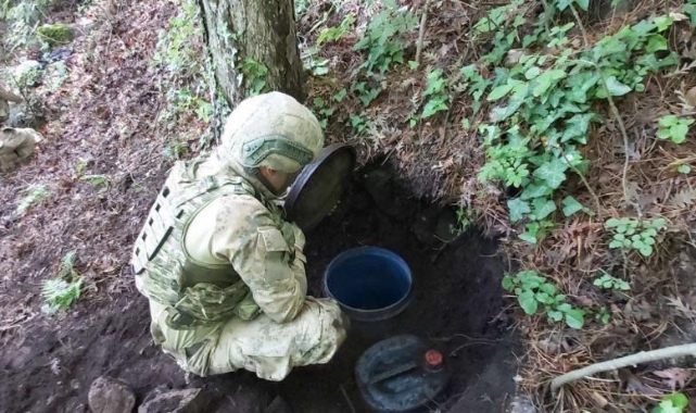 Amanos Dağları'nda PKK'ya Ait Depo Bulundu