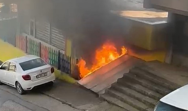 Anaokulunda Korkutan Yangın