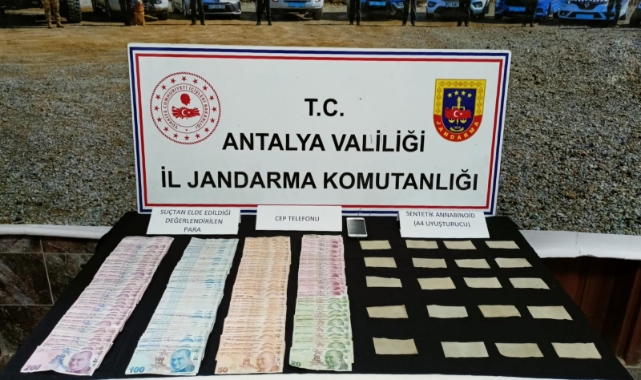 Antalya'da Uyuşturucu Operasyonu