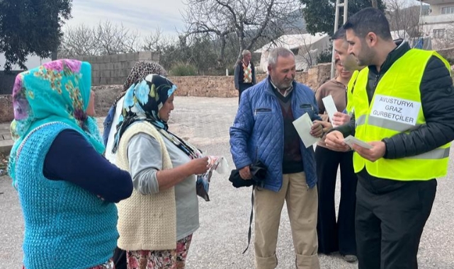Avusturya'daki Gurbetçilerden Depremzedelere Destek