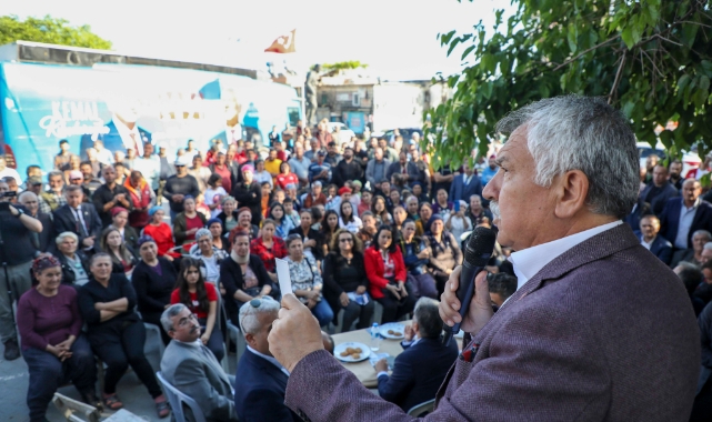 Başkan Karalar, Karataş’ın Köylerinde Halkla Ve Muhtarlarla Buluştu