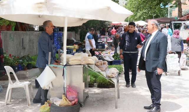 Başkan Mustafa Çay’dan İş Takibi ve Pazar Ziyareti