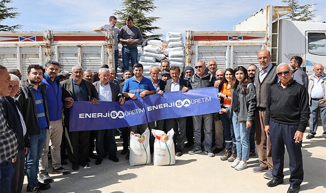 Enerjisa Üretim'den 125 Çiftçiye Yonca Tohumu Desteği