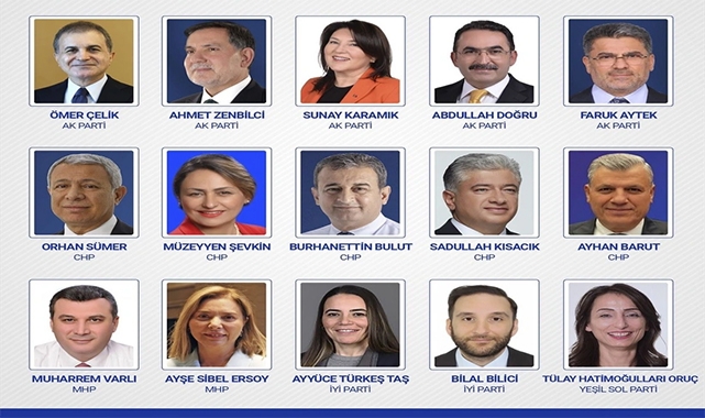 İşte Milletvekillerimiz