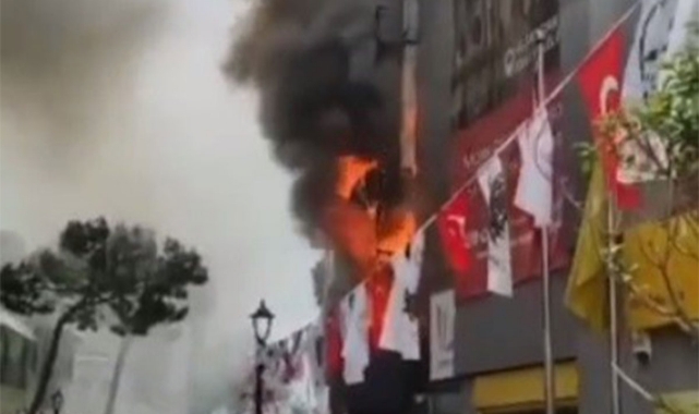 Lokantada Korkutan Yangın