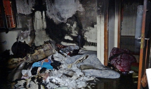 Müstakil Evde Korkutan Yangın