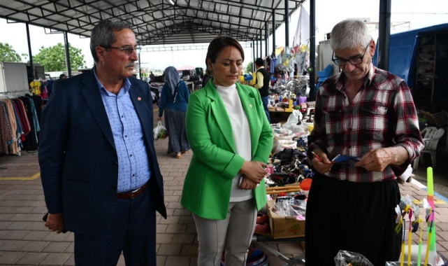 Müzeyyen Şevkin, Pazarcı Esnafına Bir Dokundu Bin Ah İşitti!