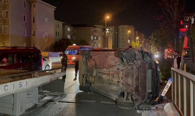 Şerit Değişikliği Zincirlemeye Kazaya Neden Oldu