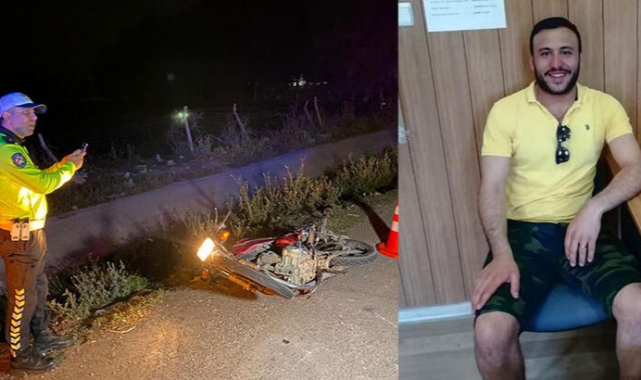 Tıra Çarpan Motosikletli Hayatını Kaybetti