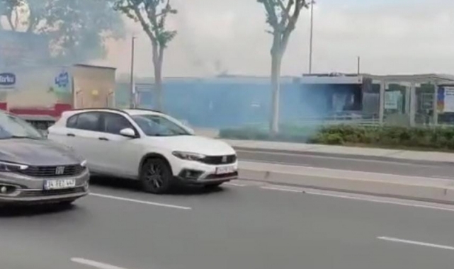 Travmayda Korkutan Yangın