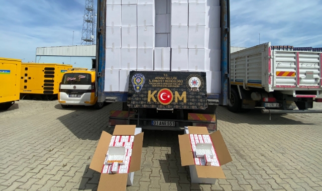 Adana'da Kaçakçılık Operasyonu