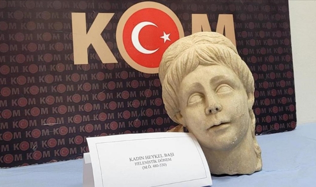 2 Bin Yıllık Kadın Heykeli Başı Ele Geçirildi