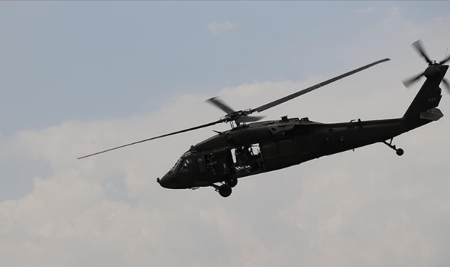 ABD Helikopteri Düştü