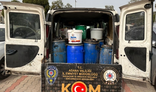 Adana'da Kaçakçılık Operasyonu