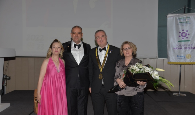 Adana Tepebağ Rotary Kulübü’nde Devir Teslim Töreni