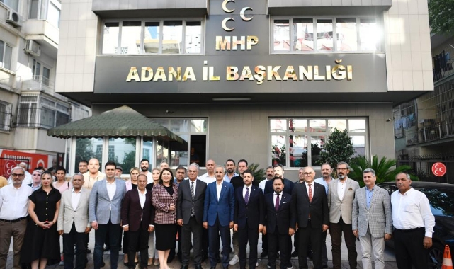 Bakan Uraloğlu’ndan MHP İl Başkanı Yusuf Kanlı’ya Ziyaret