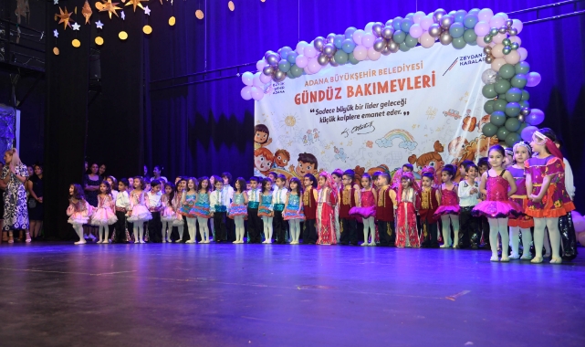 Büyükşehir Gündüzbakımevlerinde Eğitim Gören Minikler Mezun Oldu