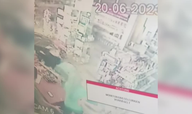 Fren Yerine Gaza Basıp Markete Girdi