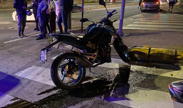 İki Motosiklet Çarpıştı